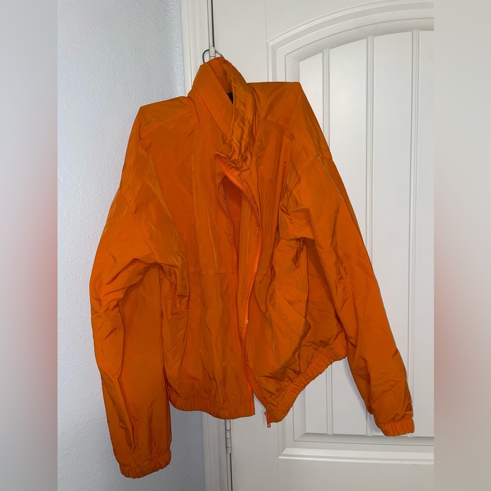 Orange Wind breaker